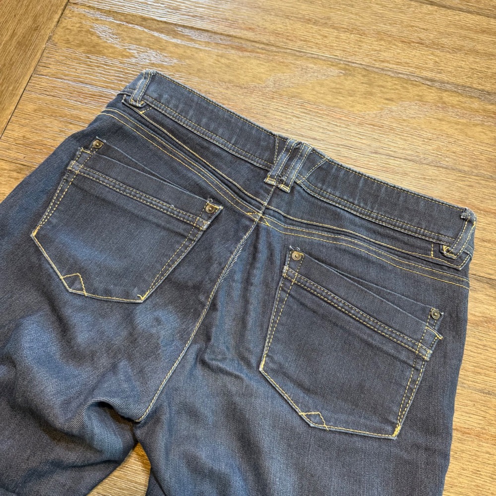 Democracy Ab Solution Skinny Jeans Womens 6 Dark Blue Stretch Denim B1304XXBX
